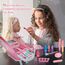 Kinderschminke Set Mädchen Spielzeug Geschenke - 66PCS Waschbar Schminkkoffer Kinder, Schminke Kinder Make Up Set Spiele, Toys for Girls Prinzessin Weihnachts Geburtstags Geschenke für Mädchen 4+Jahre