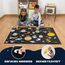 BONNYCO Sonnensystem Kinder 61 Filz Figuren. Planeten Kinder Spielzeug, Geschenke für Jungs Mädchen 3 4 5 6 7 8 Jahre. Sonnensystem Modell, Pädagogisches Montessori Spielzeug Weltraum, Weihnachten