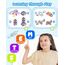 Theefun 60 Teile Magnetische Bausteine, Magnetbausteine Magnetspiel Magnete Kinder 3D STEM Montessori Lernspielzeug für Jungen & Mädchen 3–8 Jahre Weihnachtsgeschenke & Geburtstagsgeschenk
