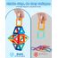 Theefun 136 Teile Magnetische Bausteine, Magnetbausteine Magnetspiel Magnete Kinder 3D STEM Montessori Lernspielzeug für Jungen & Mädchen 3–8 Jahre Weihnachtsgeschenke & Geburtstagsgeschenk