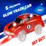 2 LED Race Cars Spielzeug Glow in the Dark für Kinder 3 4 5 6 7 8, MEHRWEG (2 Autos)
