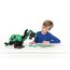 Clics Dino World- Konstruktionsspielzeug für Kinder ab 3 Jahre, kreatives Lernspielzeug im 151 Teile Set, Bausteine für Mädchen und Jungen, Montessori STEM-Spielzeug, Langlebige Spielzeug
