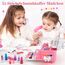 Schminkkoffer für Mädchen 55 Teile Waschbar Kinderschminke Set Geschenk 3 4 5 6 7 8 9 10 Jahre