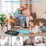 LCD Schreibtafel Kinder 16 Zoll Wiederaufladbar, Maltafel Zaubertafel Bunter Bildschirm Kleinkinder Pädagogisches Spielzeug für 3 4 5 6 Jahre Jungen Mädchen Zeichentablet Weihnachtsspielzeug Geschenke