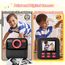 Upgrade Kinderkamera Sofortdruck für Jungen und Mädchen, 1080P HD Dual-Linse Selfie Digitalkamera mit Druckpapier, Weihnachten Geburtstag Geschenke Spielzeug für Kleinkind und Jugendliche