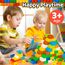 WYSWYG Großen Bausteine, 240 Stück Steine Set Kompatibel mit duplo Bausteine und Allen Großen Marken, ab 2 3 4 Jahr, Starter-Set Baustein, Kreativ Lernspielzeug, Geschenk zum Jungen Mädchen