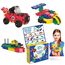 Clics Konstruktionsspielzeug für Kinder ab 3 Jahre, kreatives Lernspielzeug im 69 Teile Set, Bausteine für Mädchen und Jungen, Montessori STEM-Spielzeug, Langlebige Spielzeug aus recyceltem Material