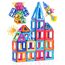 Theefun 60 Teile Magnetische Bausteine, Magnetbausteine Magnetspiel Magnete Kinder 3D STEM Montessori Lernspielzeug für Jungen & Mädchen 3–8 Jahre Weihnachtsgeschenke & Geburtstagsgeschenk