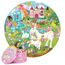 boppi Rundpuzzle – Einhorn, Fabelwesen & Fantasiewelten – 150-teiliges Lernpuzzle – Umweltfreundlich | 100% Recyclingkarton – Alter 5–8 Jahre