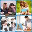 LCD Schreibtafel Kinder 16 Zoll Wiederaufladbar, Maltafel Zaubertafel Bunter Bildschirm Kleinkinder Pädagogisches Spielzeug für 3 4 5 6 Jahre Jungen Mädchen Zeichentablet Weihnachtsspielzeug Geschenke