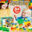WYSWYG Großen Bausteine, 240 Stück Steine Set Kompatibel mit duplo Bausteine und Allen Großen Marken, ab 2 3 4 Jahr, Starter-Set Baustein, Kreativ Lernspielzeug, Geschenk zum Jungen Mädchen