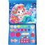 Aomig Kinderschminke Mädchen 21PC Waschbar Kosmetikset 33Farben Prinzessin Make Up Spielzeug mit Nagellack Lippenstift Schminkkoffer Spielzeug Halloween Weihnachts Geburtstags Geschenk Meerjungfrau