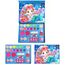 Aomig Kinderschminke Mädchen 21PC Waschbar Kosmetikset 33Farben Prinzessin Make Up Spielzeug mit Nagellack Lippenstift Schminkkoffer Spielzeug Halloween Weihnachts Geburtstags Geschenk Meerjungfrau