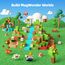 GobiDex Magnetische Bausteine, Bauen magnetische Blöcke Welt, Holzfäller Abenteuer Spiel für Jungen und Mädchen, Magnetspielzeug für Kinder Geschenke, Spielzeug ab 3-6, 4-8, 5-10, 2025 Neu
