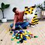Clics Tiger 723 Teile Set- Konstruktionsspielzeug für Kinder ab 4 Jahre, kreatives Lernspielzeug, Bausteine für Mädchen und Jungen, Montessori STEM-Spielzeug, Langlebige Spielzeug