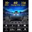 SZJJX Ferngesteuertes Auto ab 3 4 5 6 7 8+ Jahre,2.4Ghz RC Auto Spielzeug mit LED Blinken,Alloy Gehäuse,15+KM/H Rennauto Ferngesteuert,2WD RC Car Crawler Geschenke für Junge Mädchen Kinder,Grau