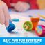 JOYIN 50 Stück mini Stempel Kinder ab 3 Jahre,Selbstfärbende Stempel Tiere Set mit 5 Farben,50 Tieres, Kleine Geschenke für Kinder, Adventskalender Mitgebsel Kindergeburtstag Gastgeschenke