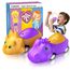 Inspireyes Walkie Talkie Kinder Aufladbar 2er Set,Ostergeschenke Kinder Dinosaurier Spielzeug Auto für Jungen und Mädchen ab 3–7 Jahren, 48 Std Spielzeit, Geschenk zum Geburtstag Weihnachten Camping