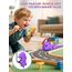 Inspireyes Walkie Talkie Kinder Aufladbar 2er Set,Ostergeschenke Kinder Dinosaurier Spielzeug Auto für Jungen und Mädchen ab 3–7 Jahren, 48 Std Spielzeit, Geschenk zum Geburtstag Weihnachten Camping
