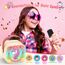 Dislocati Karaoke Anlage Set mit 2 Bluetooth Mikrofonen, Weihnachten Geschenk Spielzeug für Mädchen 3-12 Jahre Karaoke Maschine und 2 Mikrofon Kinder Ideal für Familienfeiern