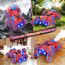 Dreamlania 6WD Ferngesteuertes Auto ab 3 4 5 6 7 8 Jahre, Monstertruck Spielzeug, RC Auto Ferngesteuert mit LED Licht, Musik Spray, Weihnachten Ostergeschenke für Kinder Junge 3-12 Jahre