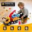 BunnyJOY Abschleppwagen Spielzeug ab 3 4 5 6 Jahre Junge, Licht und Sound, Reibungsbetriebenes Abschleppfahrzeug für Kinder, LKW Spielzeugautos Fahrzeuge, Geschenk für Kinder Mädchen