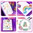 HappyGoLucky Geschenk Mädchen 4 5 6 7-10 jahre, Malset für Kinder Coole Sachen für Teenager Mädchen Buntstifte Set Wachsmalstifte Malkasten Sachen für Mädchen Meerjungfrau Spielzeug ab 4-12 jahre