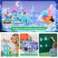 GraceDuck Magnetische Bausteine, 150 Stück bauen die Frostkönigin Schloss, Montessori Magnetspielzeug für Kinder, Ostern Geschenke für Kinder ab 3 Jahren Jungen und Mädchen,STEM sensorisches Spielzeug