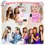 Dislocati Karaoke Anlage Set mit 2 Bluetooth Mikrofonen, Weihnachten Geschenk Spielzeug für Mädchen 3-12 Jahre Karaoke Maschine und 2 Mikrofon Kinder Ideal für Familienfeiern