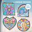 Klever Kits Suncatcher Fenster Bastelsets für Kinder,Geschenke für Mädchen 6 7 8 9 10 11 12 Jahre,DIY Diamant Malset Spielzeug,Basteln Mädchen Painting Set,Kreative Einhorn Geschenke(4 Themen)