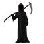 YIMOJOY Halloween Kostüm Gruselig Sensenmann Kostüm Kinder mit Sense,Masken,Handschuhe - Kinderkostüm Sensenmann Jungen Reaper Halloween Kostüm für Kinder Karnevals Cosplay(S:5–7 Jahre)