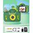 Kinderkamera, Gofunly Kinder Kamera 1080P 2,0-Zoll-Bildschirm Selfie Digitalkamera mit 32GB-Karte für 3-12 Jahre Jungen Mädchen Geburtstagsgeschenk Weihnachten Spielzeug Grün Dinosaurier