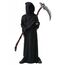 YIMOJOY Halloween Kostüm Gruselig Sensenmann Kostüm Kinder mit Sense,Masken,Handschuhe - Kinderkostüm Sensenmann Jungen Reaper Halloween Kostüm für Kinder Karnevals Cosplay(M:8–10 Jahre)