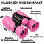 Fernglas für Kinder - Geschenk für kleine Jungen und Mädchen zu Weihnachten - Starke Vergrößerung 8X21 – Großes Set inkl. Lupe & Kompass – Spielzeug für 3-12 Jahre