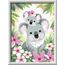 Ravensburger CreArt 28984 - Süße Koalas - Malen nach Zahlen für Kinder ab 9 Jahre, Malset mit Rahmen, Pinsel und Acrylfarben, Geschenk für Mädchen und Jungen