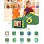 Kinderkamera, Gofunly Kinder Kamera 1080P 2,0-Zoll-Bildschirm Selfie Digitalkamera mit 32GB-Karte für 3-12 Jahre Jungen Mädchen Geburtstagsgeschenk Weihnachten Spielzeug Grün Dinosaurier
