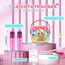 Dislocati Geschenk Mädchen 3-12 Jahre, Karaoke Maschine Kinder mit 2 Karaoke Mikrofon Bluetooth Prinzessin Oster Geschenke Spielzeug für Mädchen ab 3-12 Jahre Microphone Bluetooth