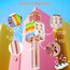 Magic Sing LED Karaoke Mikrofon Kinder, Drahtloses Bluetooth Spielzeug ab 3-12 Jahre Geschenk Mädchen KTV Lautsprecher mit Stimmenverzerrer, Heim KTV Karaoke Maschine für Android, iOS, PC(Roségold)