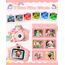 Kinderkamera, Gofunly Kinder Kamera 1080P 2,0-Zoll-Bildschirm Selfie Digitalkamera mit 32GB-Karte für 3-12 Jahre Jungen Mädchen Geburtstagsgeschenk Weihnachten Spielzeug Rosa Pferd