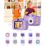 Kinderkamera, Gofunly Kinder Kamera 1080P 2,0-Zoll-Bildschirm Selfie Digitalkamera mit 32GB-Karte für 3-12 Jahre Jungen Mädchen Geburtstagsgeschenk Weihnachten Spielzeug Lila Dinosaurier