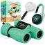 Fernglas für Kinder - Optimales Geschenk für Jungen und Mädchen - Starke Vergrößerung 8X21 – Umfangreiches Set inklusive Lupe & Kompass – Spielzeug für Kinder 3-12 Jahre