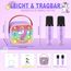 Dislocati Karaoke Maschine mit 2 Bluetooth Mikrofonen für Kinder, Ostern Einhorn Geschenke Spielzeug für Mädchen 3-12 Jahre, Tragbarer Lautsprecher mit DSP & LED-Lichtern, Ideal für Familienfeiern
