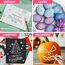 Maqhpu Ostergeschenke Kinder, 12 Glitzerstifte Magische Stifte, Geschenke für Mädchen 4 5 6 7 8 9 10 11 12 Jahre,Metallic Outline Stift Zauberstifte für Ostern Basteln Mädchen, Ostern Geschenke Kinder