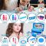 Kinderschminke Set - 57-teiliges Make-Up Set für Mädchen, Schminkkoffer Spielzeug, Halloween Weihnachts Geburtstagsgeschenke für Kinder 4-12 Jahre