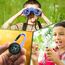 Fernglas für Kinder - Optimales Geschenk für Jungen und Mädchen - Starke Vergrößerung 8X21 – Umfangreiches Set inklusive Lupe & Kompass – Spielzeug für Kinder 3-12 Jahre