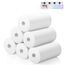 Instant-Druck-Kamera-Papier für Kinder - 6-Roll-Therm-Druck-Stift-Stiftset für Kinderkameras, Kernloses Thermopapier, kompatibel mit Thermodruckern