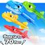 HappyKidsClub Raketen Spielzeug für Kinder mit 4 Dinosaurier Schaumstoffraketen, Spielzeug Oster Geschenke für Draußen ab 3-12 Jahre Junge, Outdoor Spiele für Kinder, Ideal für Garten und Park
