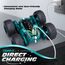 Tecnock 2026 Ferngesteuertes Auto mit 2.4 Ghz Fernbedienung 360°Flip Stunts Rc Auto Monstertruck mit Buntes Licht ab 6-12 Jahre Outdoor Spielzeug Geschenk für Junge Kinder
