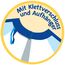 Pelikan Malschürze für Kinder 6-9 Jahre, mit Klettverschluss und Ärmel in rot