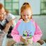 UMILKI 2Pcs Malkittel Kinder,Wasserdicht Malschürze,Langarm Malschürze Kinder für 6-12 Jahre Mädchen/Junge,Bastelkittel Bastelschürze Kinder mit Ärmeln für Malen & Basteln Backen Kochen